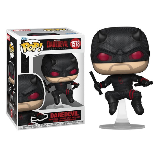 Funko Pop! Marvel Daredevil Born Again - (1578) Daredevil (Black Suit) Figure 9cm