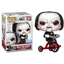 Funko Pop ! Movies Saw L'Enigmista - (1824) Billy The Puppet On Tricycle 9cm