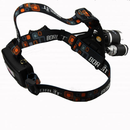 Torcia Lampada Frontale Led Ricaricabile 3 Led 5000 Lumen Cree T6 R5 Testa Casco