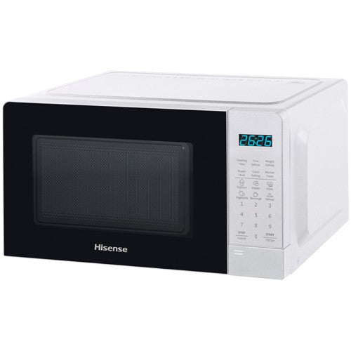 Hisense Forno Microonde + Grill Digital 20Lt 1100+700W Bianco H20Mows3G Led