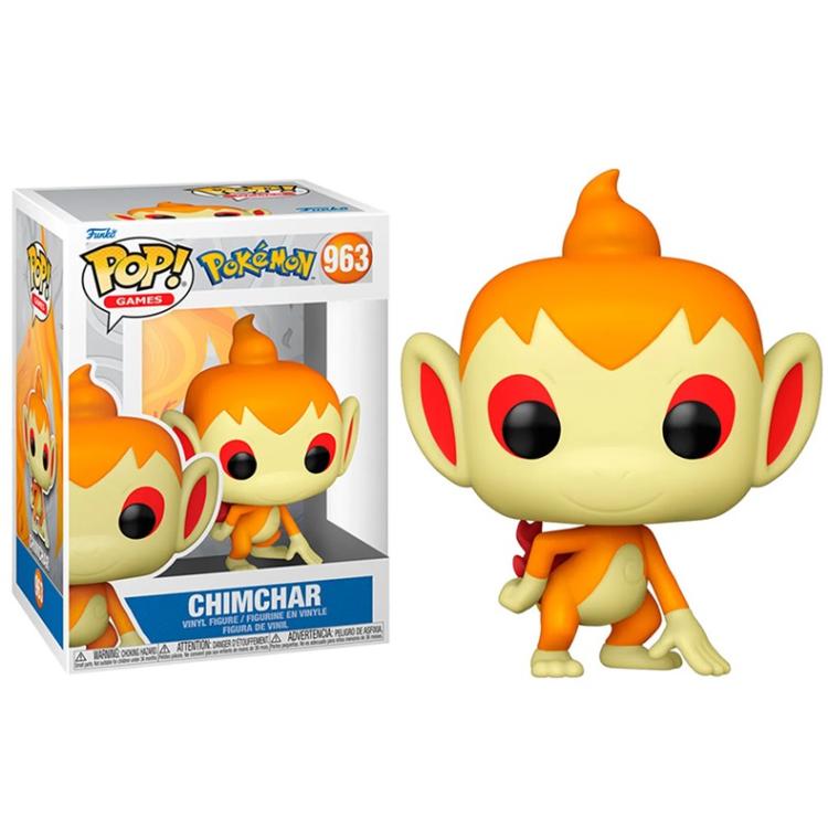 Funko Pop ! Games Pokemon  - (963) Chimchar Vinyl Figure 9Cm In Stock