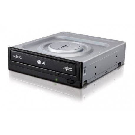 Lg/Hitachi Masterizzatore Dvd Interno Gh24Nsd5 Sata Bulk Lettore Disco Cd Nero