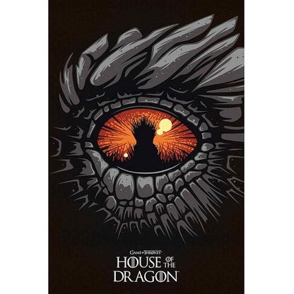 ABYSTYLE (HOUSE OF THE DRAGONS) MAXY POSTER: "OCCHO DEL DRAGO" (91,5x61) GB EYE