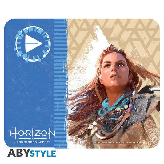 ABYSTYLE - Horizon Forbidden West Raw Materials (Aloy Tribal) Tappetino Mouse
