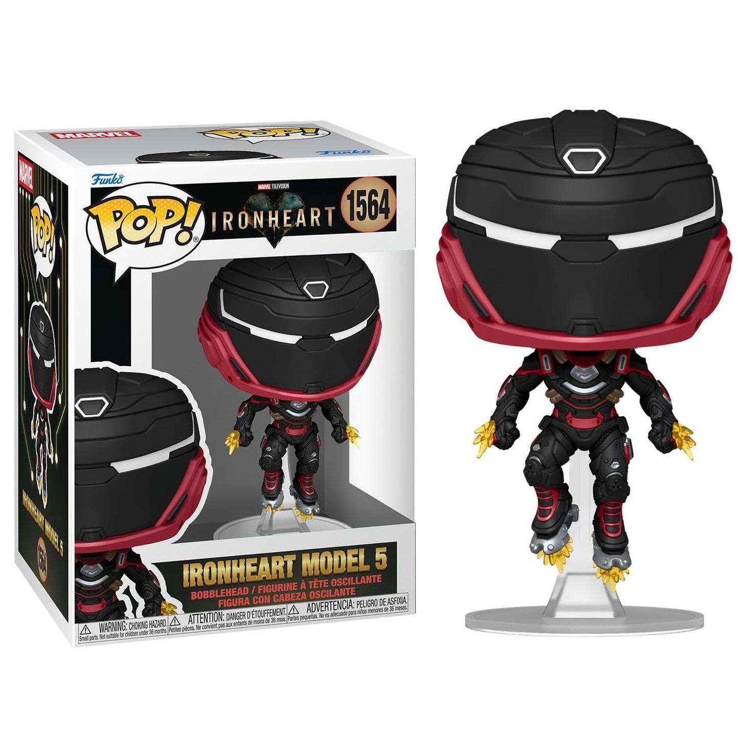 Funko Pop! Marvel Ironheart (1564) Ironheart Model 5 - Vinyl Figure 9cm