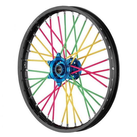 COPRIRAGGI COPRI RAGGI RUOTE BICI BICILETTA MOTO CROSS ENDURO MOTARD | 72 PEZZI