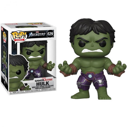 Funko Pop Games Marvel Avengers 629 Hulk Vinyl Action Figure Gamerverse Statua