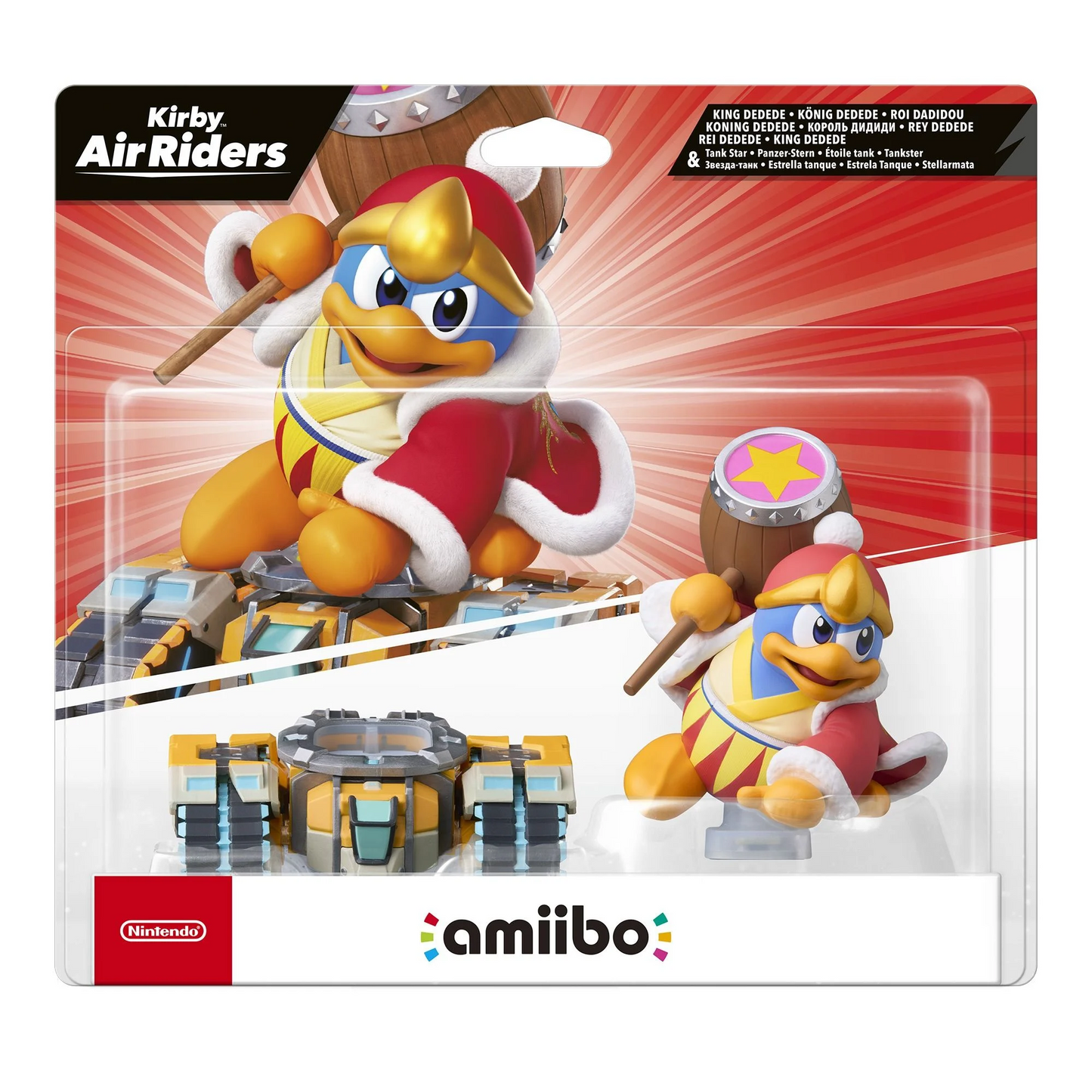 Amiibo Kirby Air Riders: King Dedede & Tank Star - Figure Nintendo Switch (Preordine)