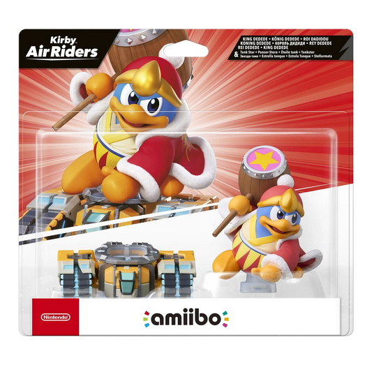Amiibo Kirby Air Riders: King Dedede & Tank Star - Figure Nintendo Switch (Preordine)
