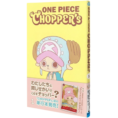 One Piece Chopper's Vol. 1 Manga Giapponese Full Color con Carta One Piece Card Game