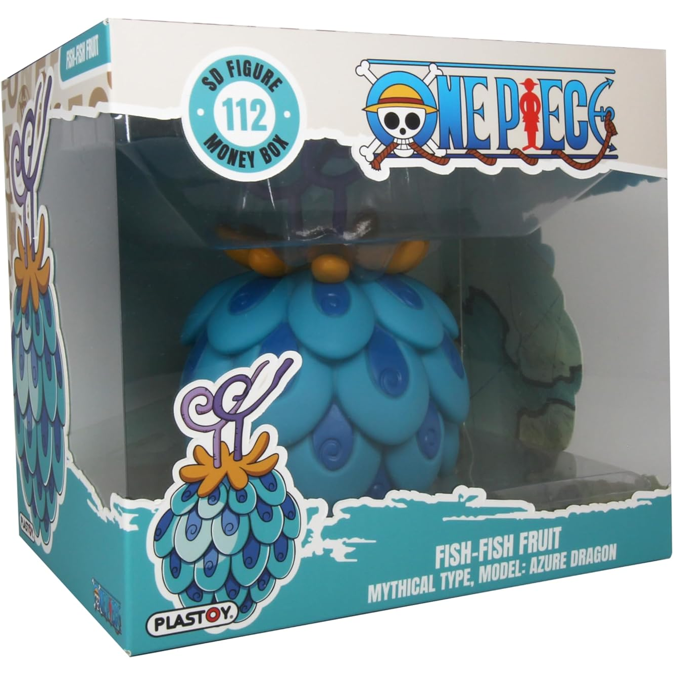 Plastoy One Piece Salvadanaio (Fish - Fish Fruit) Money Bank Figure PVC 15cm