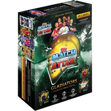 Topps Match Attax UEFA Champions League 2025/26 Gladiators Warriors Mega Tin Box Carte Calcio