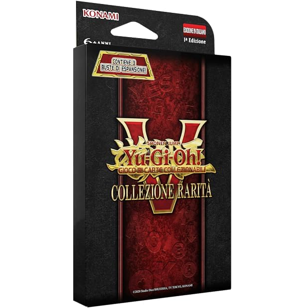 Yu-Gi-Oh! Collezione Rarità V (3 Buste Espansione) Edizione Italiana Trading Card Game Tcg