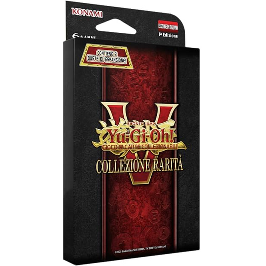 Yu-Gi-Oh! Collezione Rarità V (3 Buste Espansione) Edizione Italiana Trading Card Game Tcg