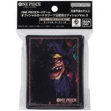 Bandai Namco - One Piece Card Game Sleeves Vol. 3 Marshall D. Teach 70 Bustine Protezioni Per Carte