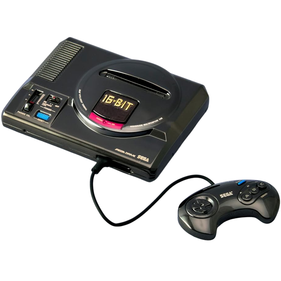 Square Enix Sega: Mega Drive Bright Arts Gallery Series - Replica Figure in Metallo con Controller 4,2 cm