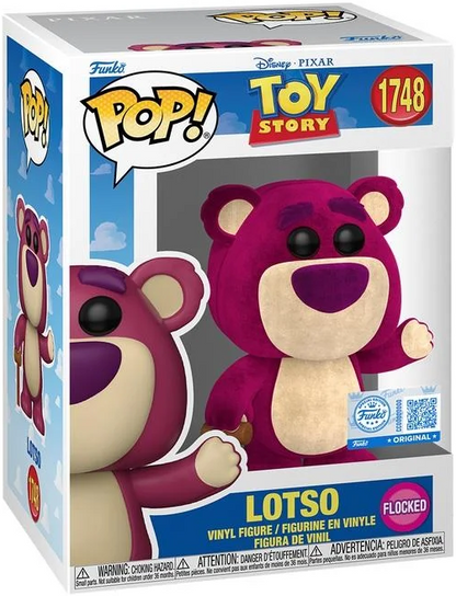 Funko Pop! Disney: Toy Story (1748) Lotso (Flocked) Special Edition - Vinyl Figure 9cm