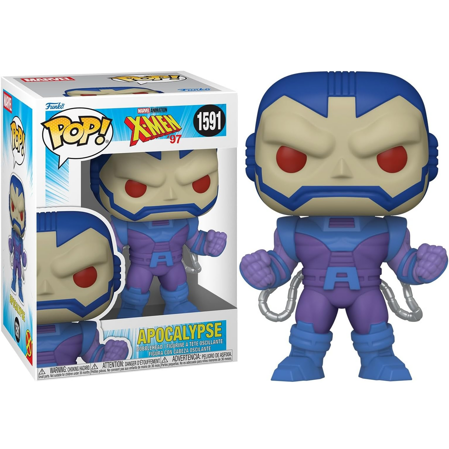 Funko Pop! Marvel: X-Men '97 (1591) Apocalypse - Vinyl Figure 9cm