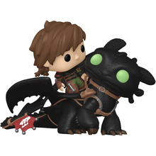 Funko Pop! Rides: How To Train Your Dragon 2 (123) Hiccup With Toothless - Vinyl Figure 15cm