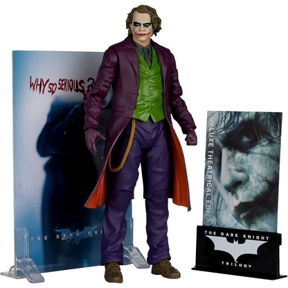 McFarlane Toys The Dark Knight Trilogy: The Joker - Deluxe Theatrical Edition Figure PVC 18cm