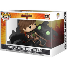 Funko Pop! Rides: How To Train Your Dragon 2 (123) Hiccup With Toothless - Vinyl Figure 15cm