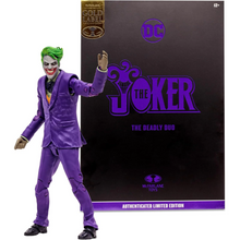 McFarlane Gold Label Collection: The Joker (The Deadly Duo) Authenticated Limited Edition Figure PVC 18cm