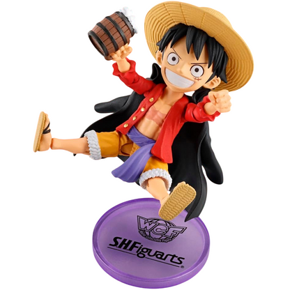 Bandai Tamashii Nations S.H. Figuarts: One Piece Monkey D. Luffy - Figure Articolata 9cm