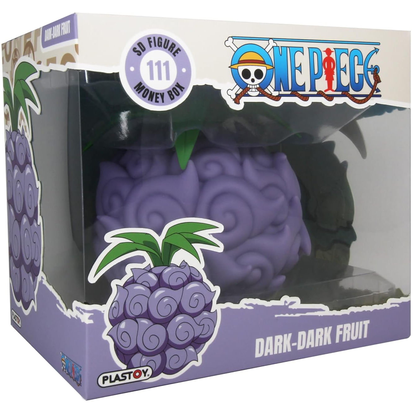Plastoy One Piece Salvadanaio (Dark - Dark Fruit) Money Bank Figure PVC 15cm