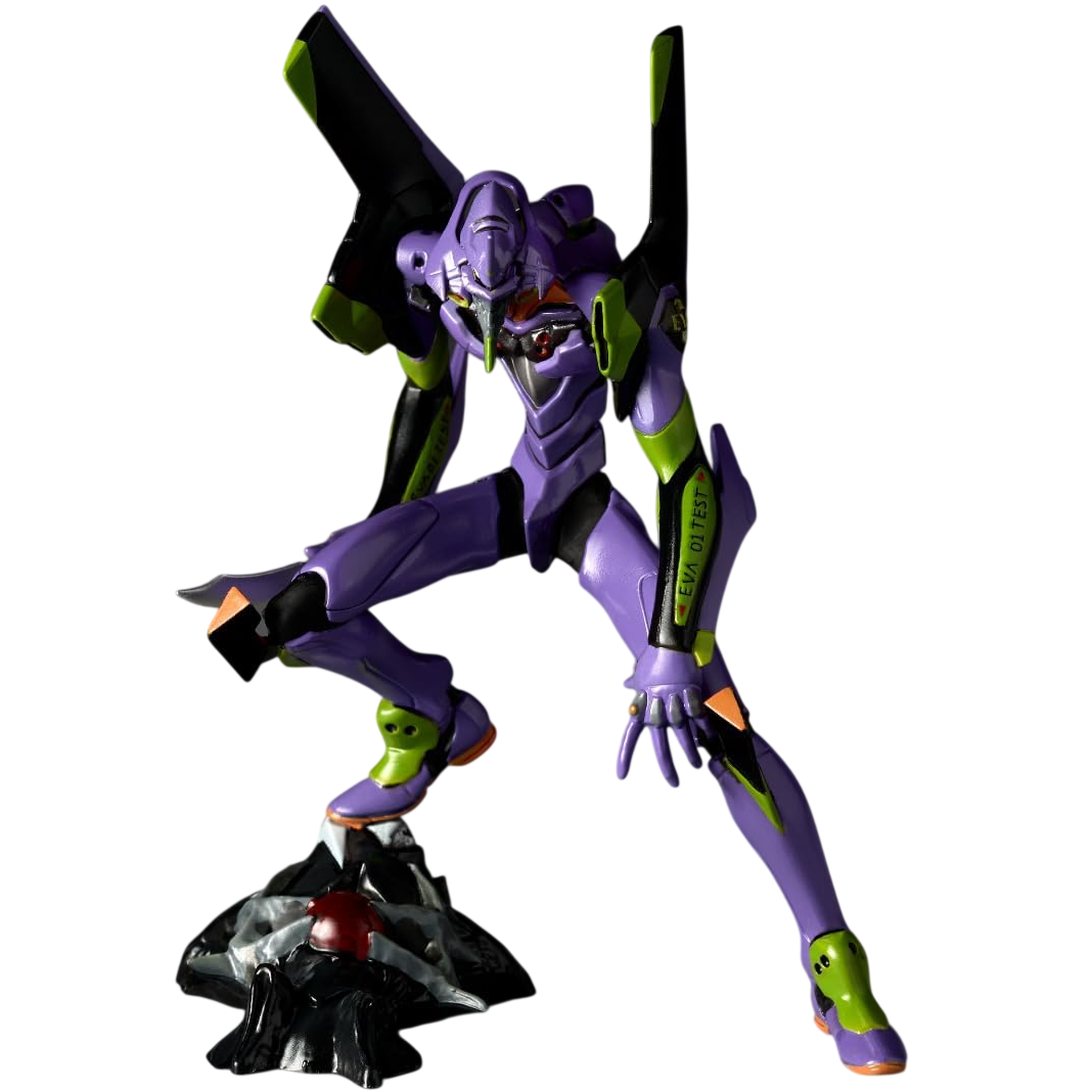 Kaiyodo Artpla Sculpture Works: Evangelion Unit-01 | Unit-02 | Unit-00 – Kai Interception In Tokyo-3 Model Kit Figure 12cm