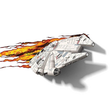 Star Wars Millennium Falcon Lampada Da Parete 3D Light FX LED Luce Notturna 35 Cm