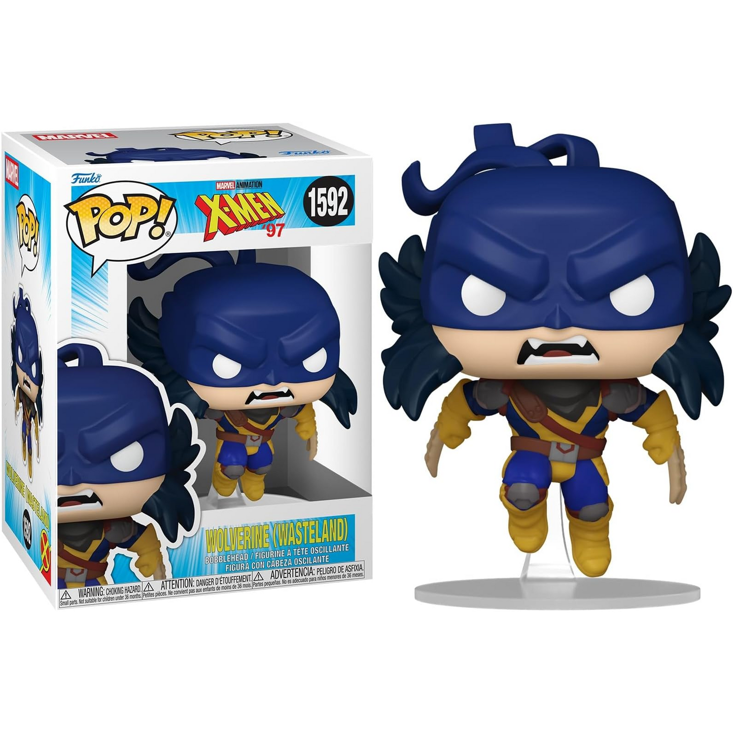 Funko Pop! Marvel X-Men '97 (1592) Wolverine (Wasteland) - Vinyl Figure 9cm