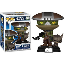 Funko Pop! Star Wars (842) Embo & Keibu - Bobblehead Vinyl Figure 9cm