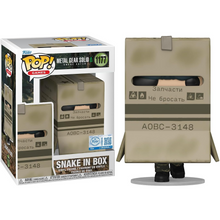Funko Pop! Games: Metal Gear Solid Snake Eater (1177) Snake In Box (Special Edition) Vinyl Figure 9cm