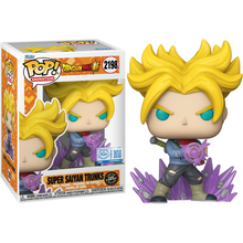 Funko Pop! Animation: Dragonball Super (2198) Super Saiyan Trunks (Limited Glow Chase Edition) Vinyl Figure 9cm