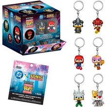 Funko Pop! Mystery Pocket Keychain: Sonic The Hedgehog DC Universe - Random Mini Figure (1pz)