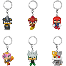 Funko Pop! Mystery Pocket Keychain: Sonic The Hedgehog DC Universe - Random Mini Figure (1pz)