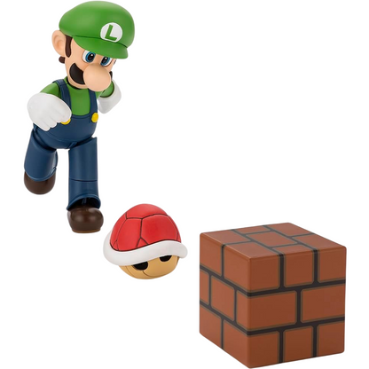 Bandai Namco S.H. Figuarts: Luigi (Super Mario) - Figure Articolata 16cm Tamashi Nations