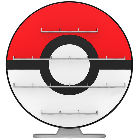 Funko Bitty Pop! Display Pokémon - Poké Ball Display Shelf + 2 Mini Vinyl Figure