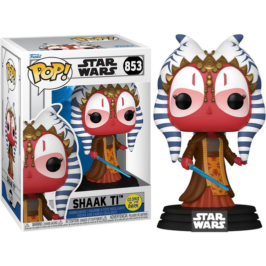 Funko Pop! Star Wars (853) Shaak Ti (Glows In The Dark) Vinyl Figure 9cm