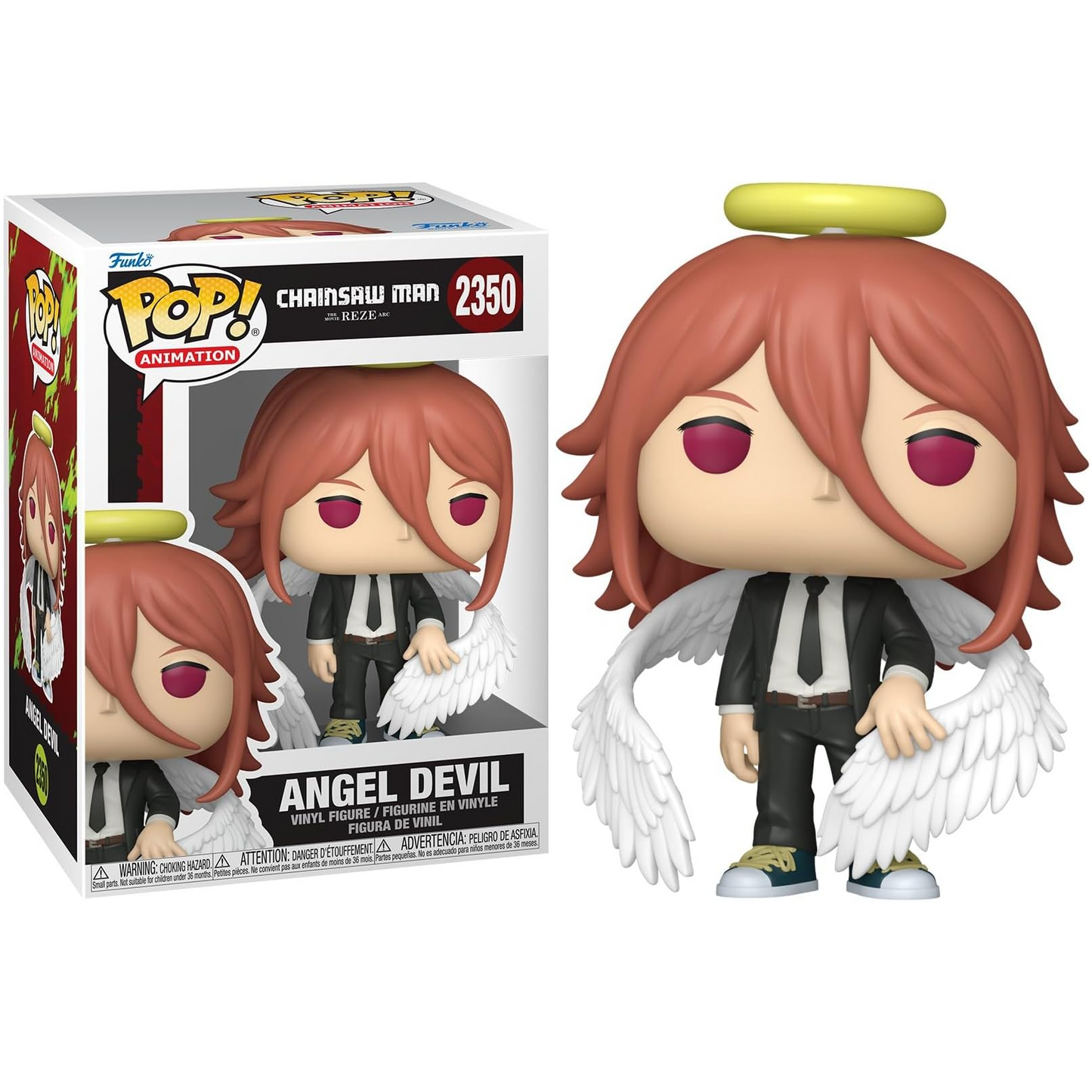Funko Pop! Animation: Chainsaw Man The Movie Reze Arc (2350) Angel Devil - Vinyl Figure 9cm