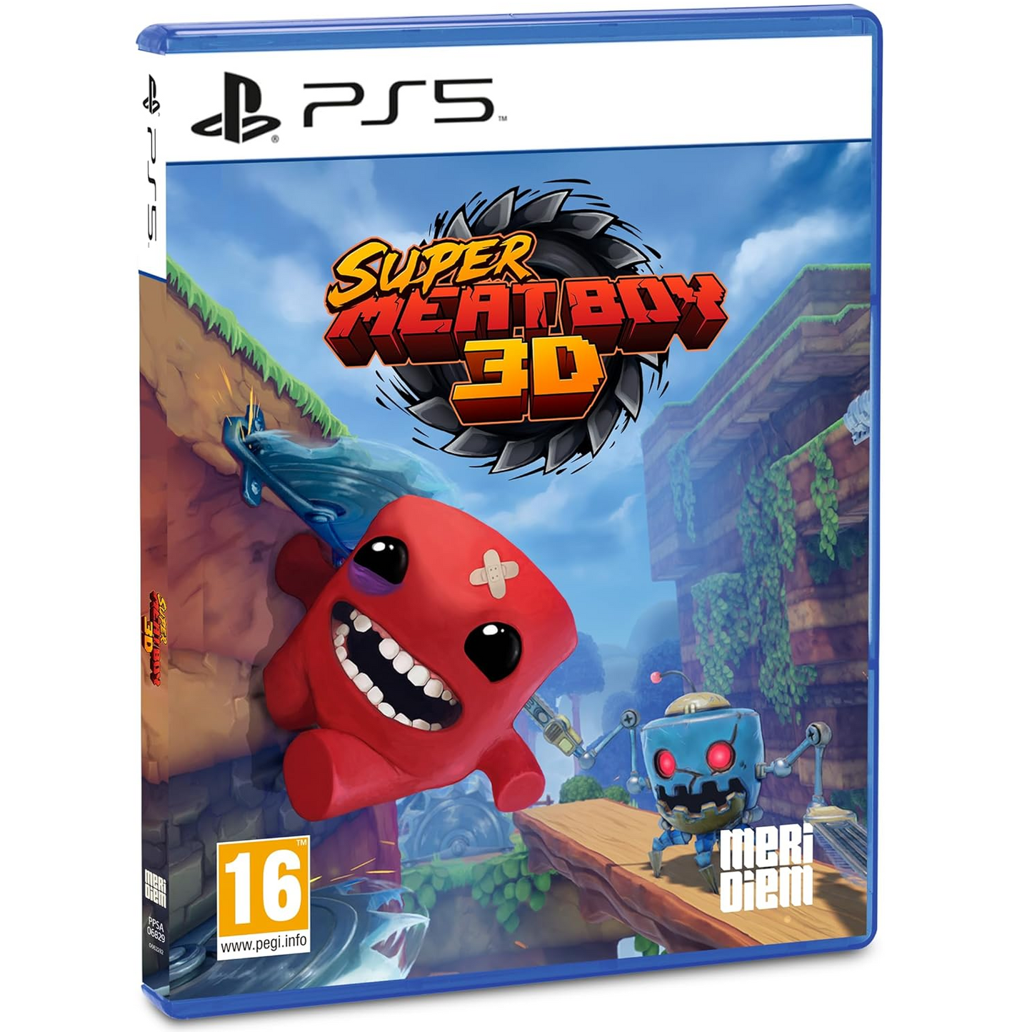 Super Meat Boy 3D Special Edition Ps5 Videogioco Playstation 5 Copertina Italiana (Multilingua)