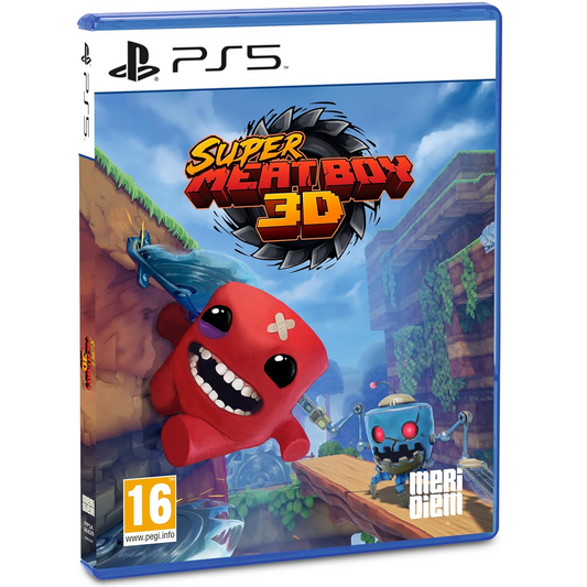 Super Meat Boy 3D Special Edition Ps5 Videogioco Playstation 5 Copertina Italiana (Multilingua)
