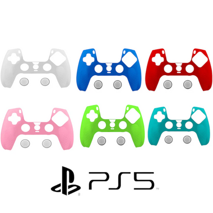 Hutrade Cover Compatibile per Controller PS5 Dualsense Playstation 5 Guscio Custodia In Silicone Joystick