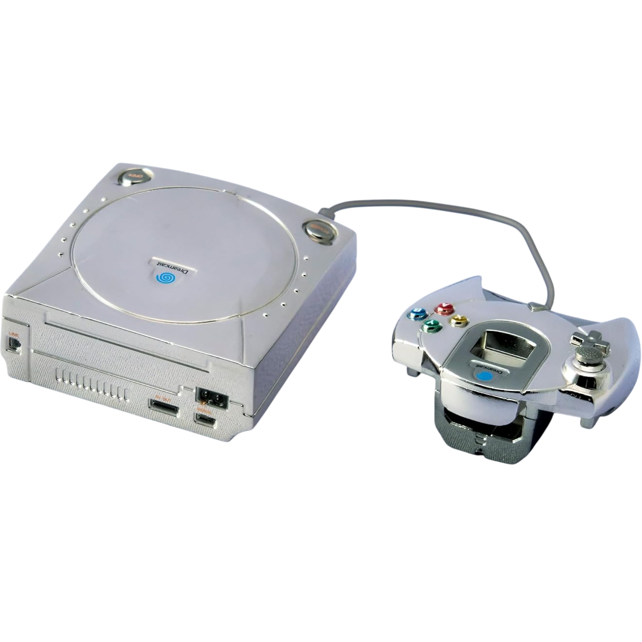 Square Enix Sega: Dreamcast PAL Bright Arts Gallery - Replica Figure in Metallo con Controller 4,2 cm