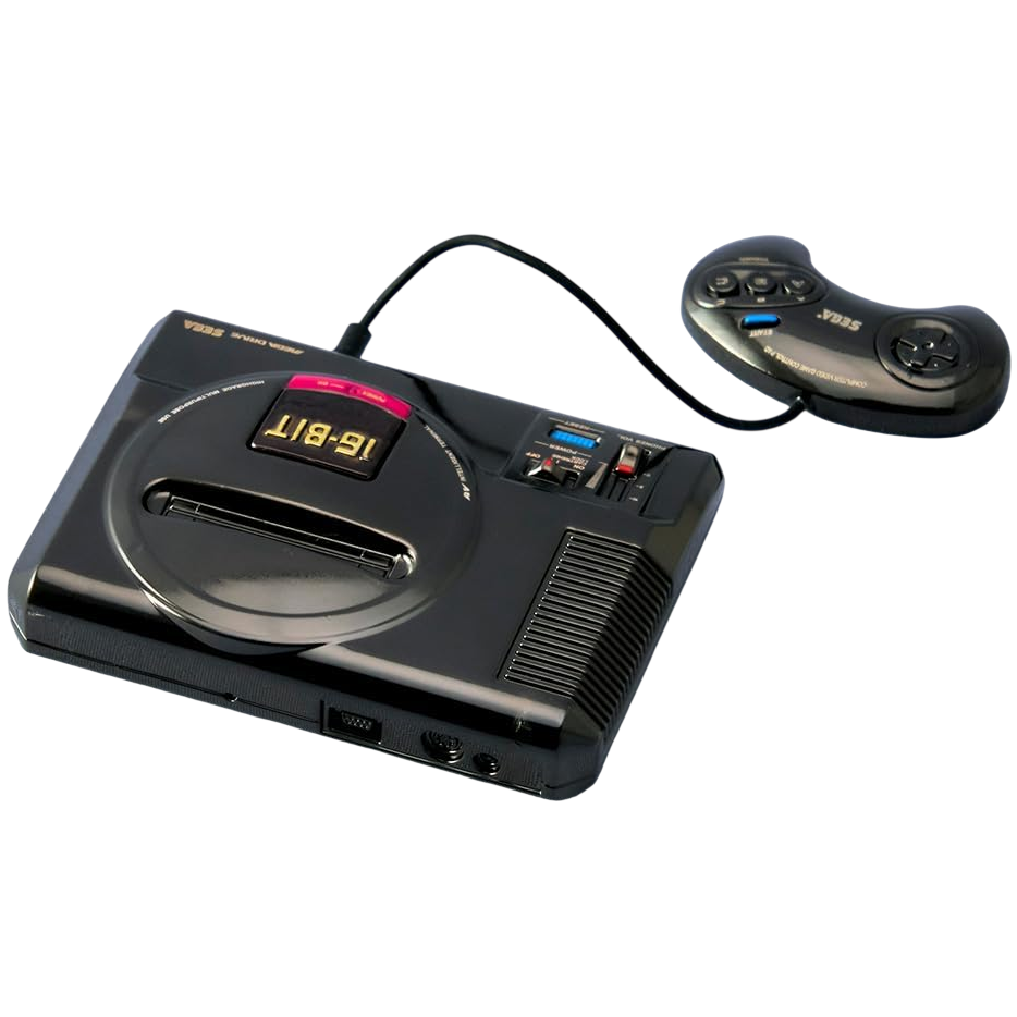Square Enix Sega: Mega Drive Bright Arts Gallery Series - Replica Figure in Metallo con Controller 4,2 cm
