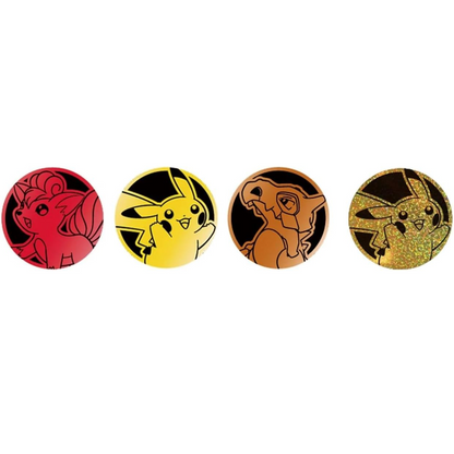 Pokémon 151 Hope Coin Set Cinese Tradizionale – 3 Booster, Carta Promo Olografica e Moneta