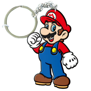 Paladone Nintendo Portachiavi Super Mario - Keychain In Gomma