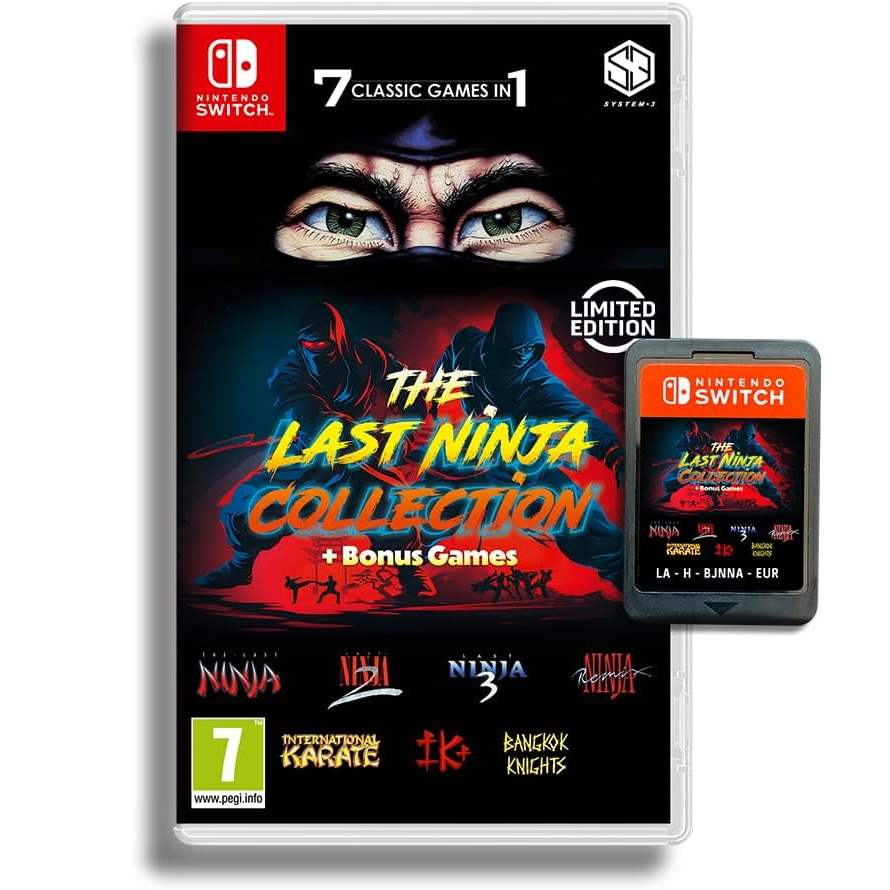 The Last Ninja Collection + Bonus Games Nintendo Switch Videogioco Multilingua