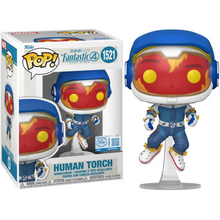 Funko Pop! Marvel: The Fantastic 4 First Steps (1521) Human Torch (Special Edition) Bobblehead Vinyl Figure 9cm
