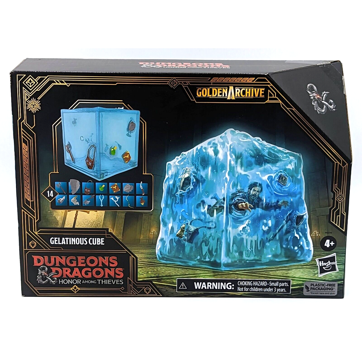 Hasbro Dungeons & Dragons: Gelatinous Cube Golden Archive Figure Display 20cm